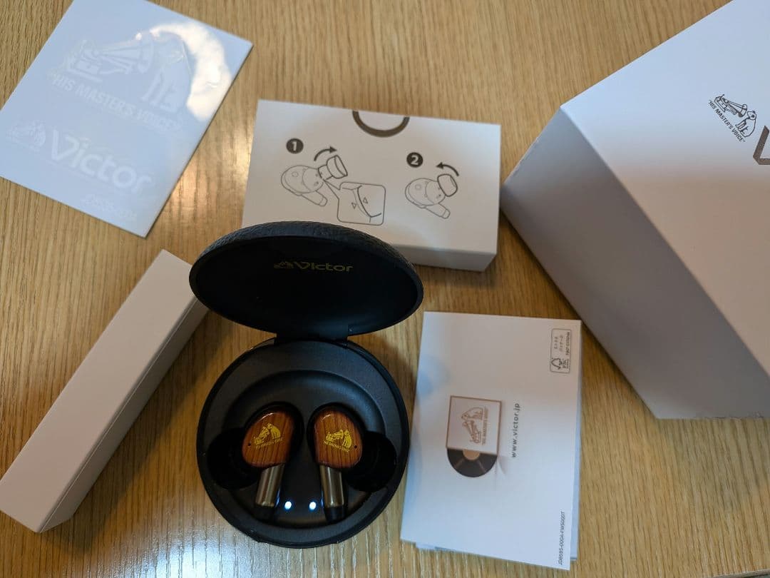 【最終価格】Victor WOOD master ワイヤレスイヤホン