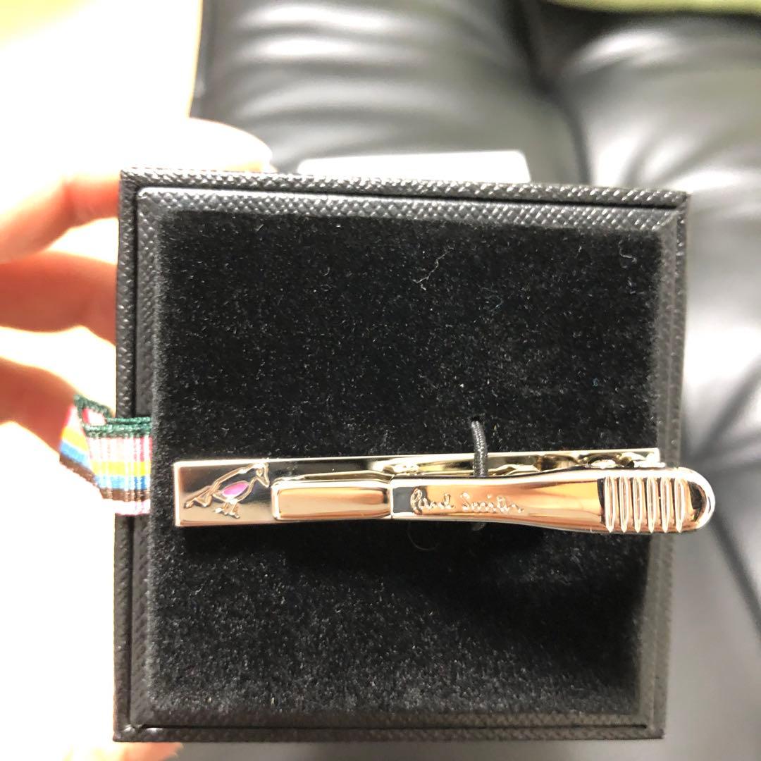 【新品未使用】Paul Smith ポールスミス ネクタイピン マルチストライプ