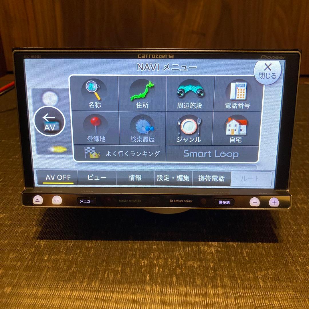 美品 動作OK カロッツェリア Bluetooth 地デジフルセグ メモリナビ