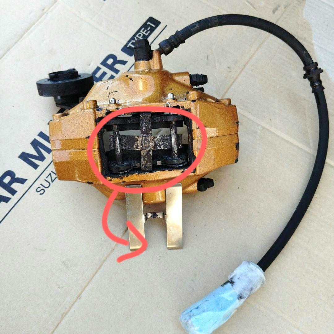 インプレッサGDB【涙目】リア用　brembo （ブレンボ）