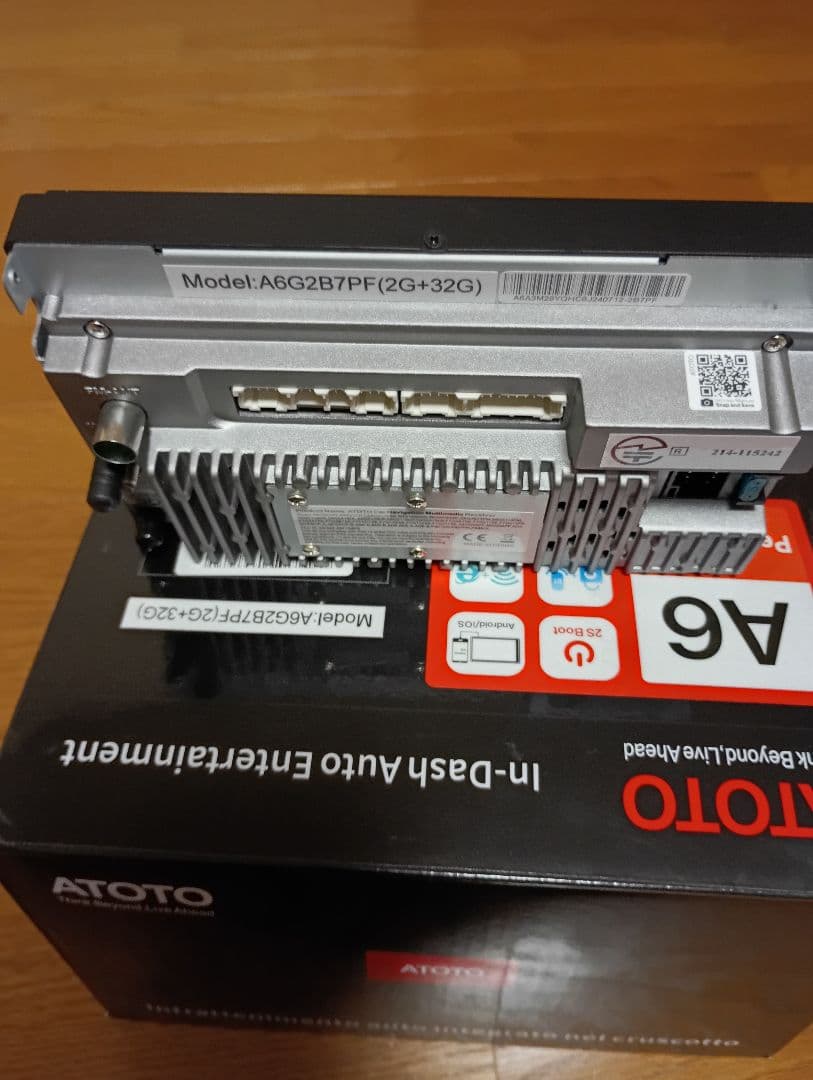 ATOTO A6 ディスプレイオーディオインダッシュオートエンターテインメント