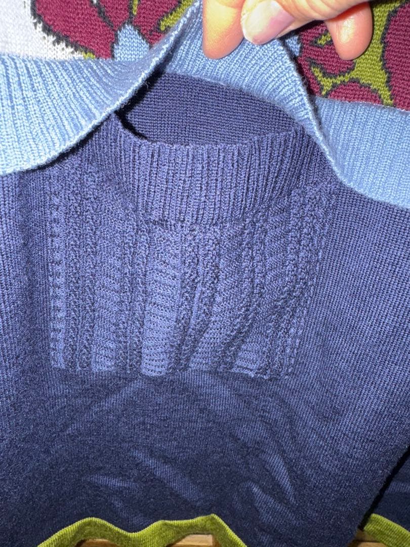 アルベロベロ　ニット長袖チュニック 49500円