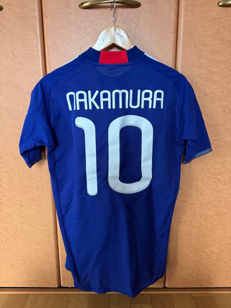 【正規品】adidas サッカー日本代表ユニフォーム NAKAMURA 10