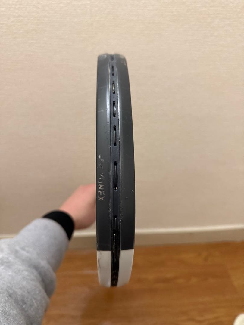 【ガット貼り替え済み】YONEX ボルトレイジ7VS UL1 ポリアクションプロ