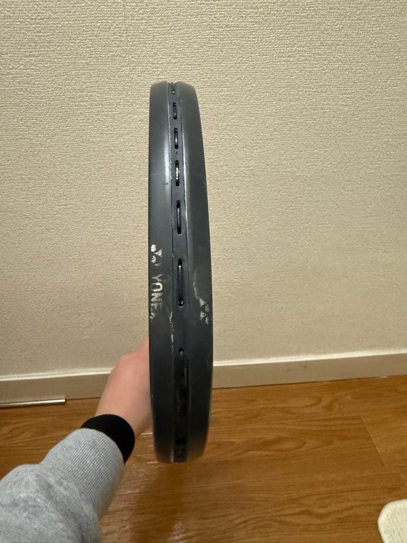 【ガット貼り替え済み】YONEX ボルトレイジ7VS UL1 ポリアクションプロ