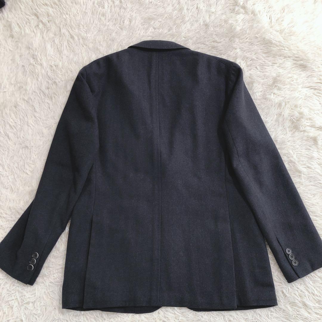 大きいサイズLL✨エトンネ スーツ セットアップ ビジネス セレモニー濃紺伊生地