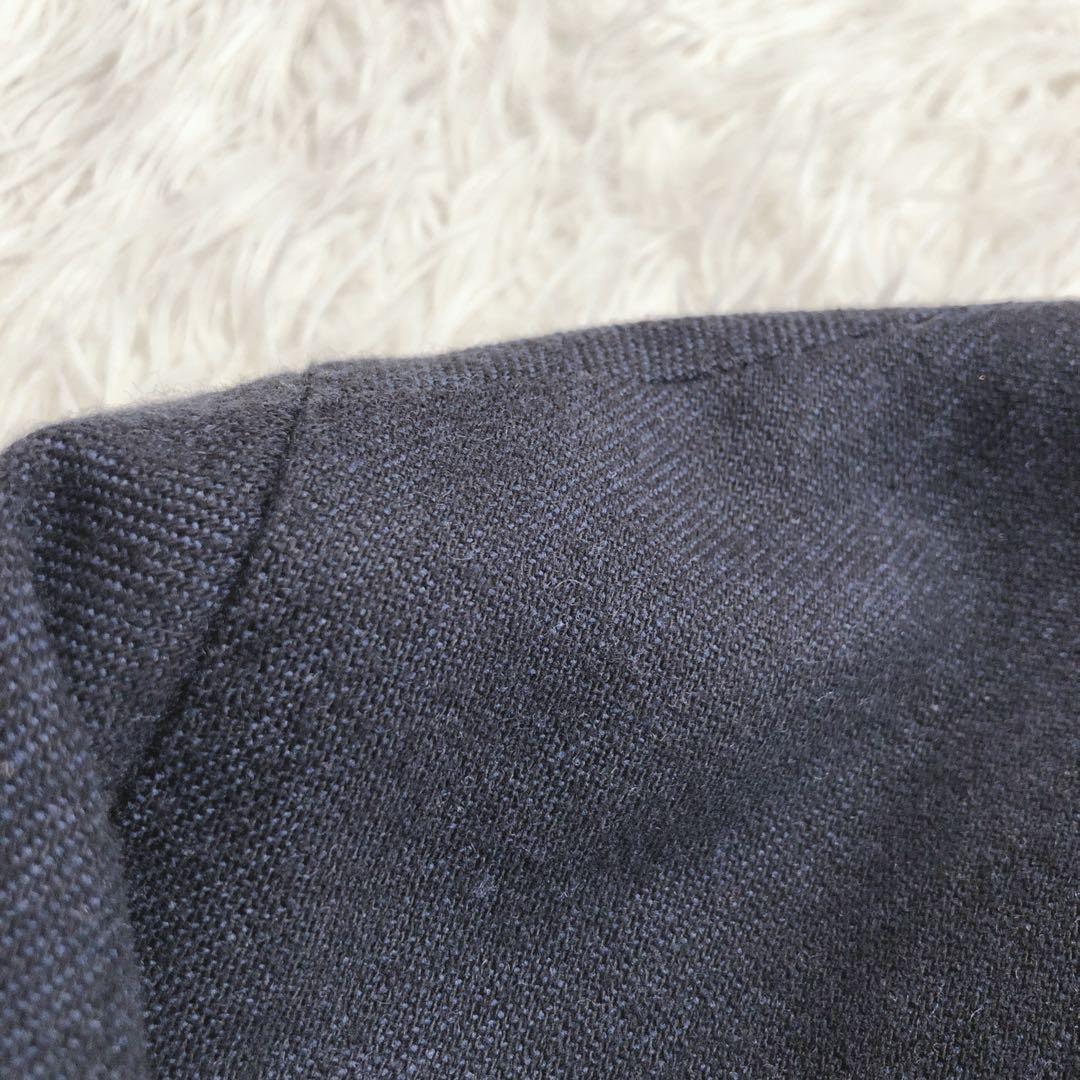 大きいサイズLL✨エトンネ スーツ セットアップ ビジネス セレモニー濃紺伊生地