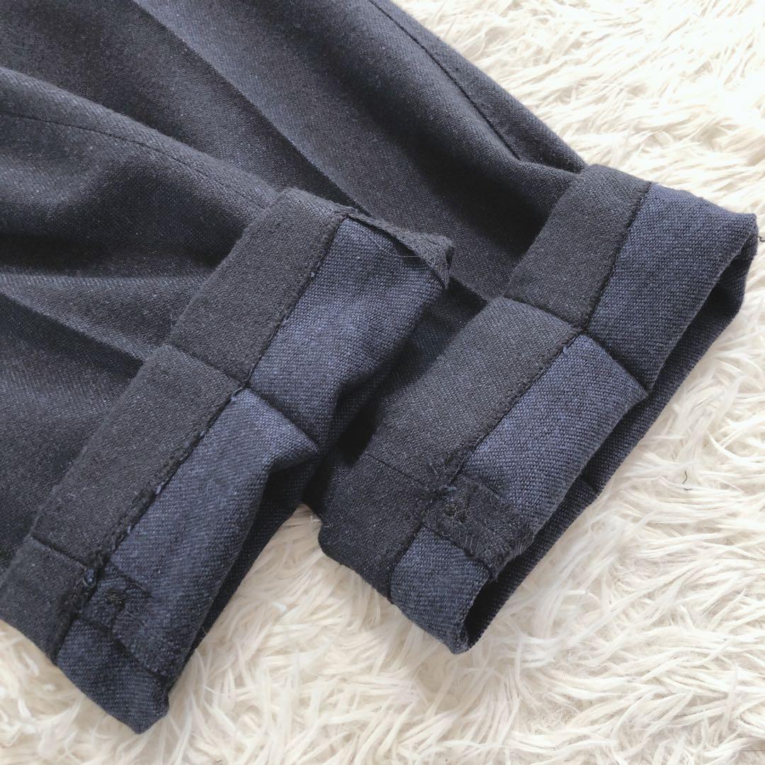 大きいサイズLL✨エトンネ スーツ セットアップ ビジネス セレモニー濃紺伊生地