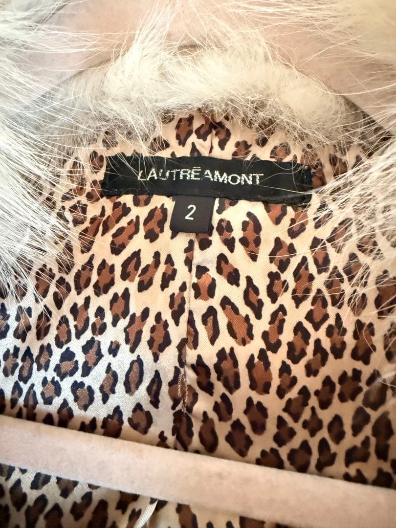 美品！ロートレアモン ブルーフォックス　ファージャケット　毛皮2(M相当)