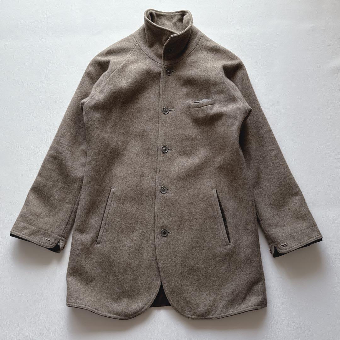 【希少】YURULI ユルリ 浜松ゆるり 2way 厚手 ウールコート