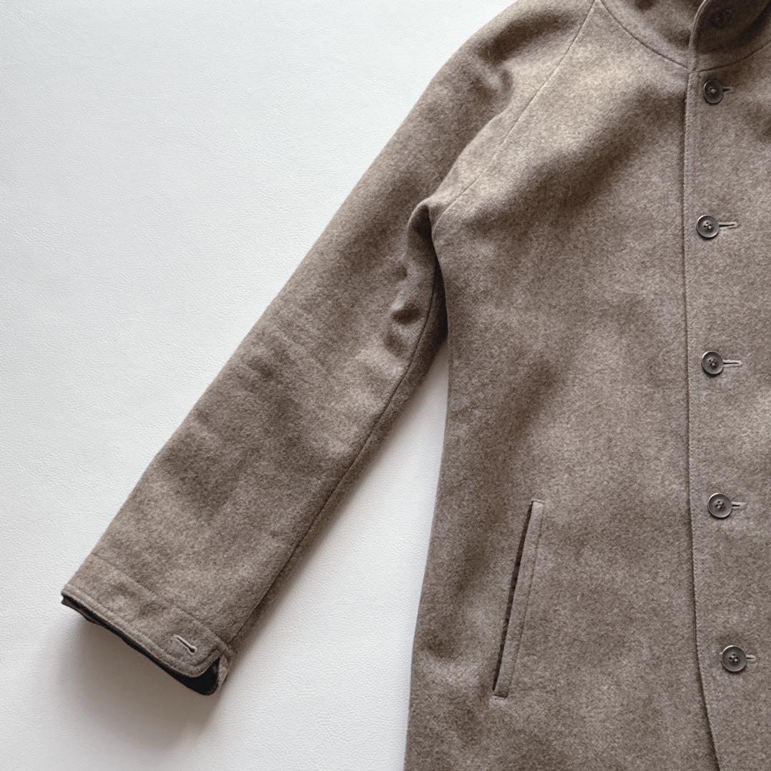 【希少】YURULI ユルリ 浜松ゆるり 2way 厚手 ウールコート