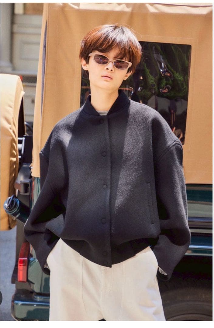 限定値下げ！ シシクイ　shishikui WOOL JAK NAVY Mサイズ