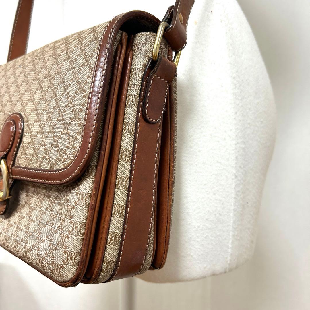 り*も様 オールドセリーヌ　ショルダーバッグ