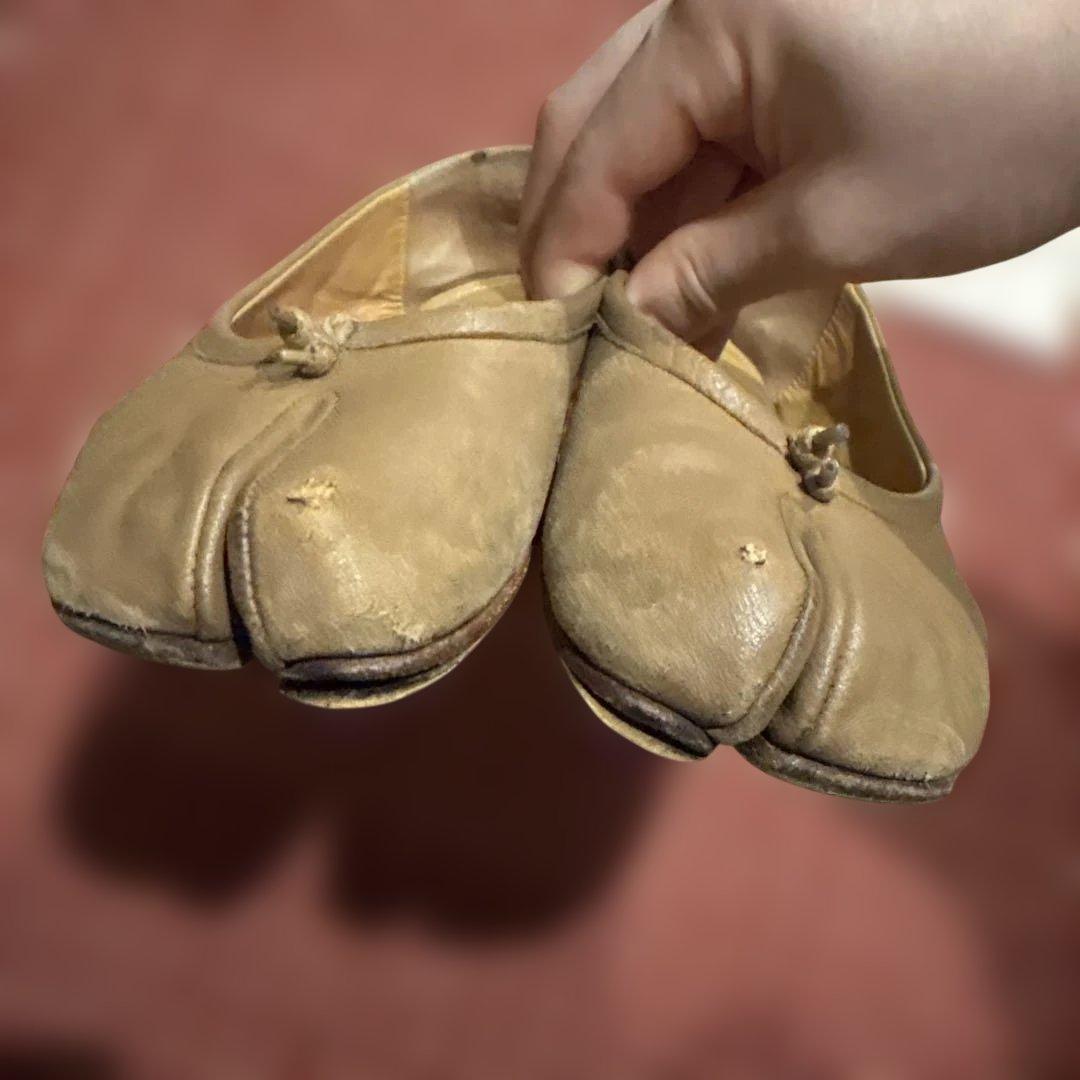 マルジェラ タビ バレエ 中古 ベージュ 37