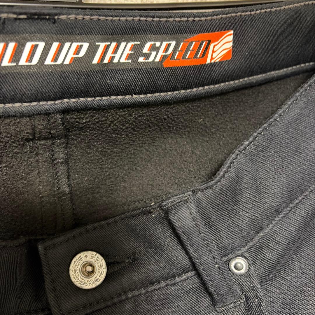 HYOD スポーツデニム　黒　ウエスト30