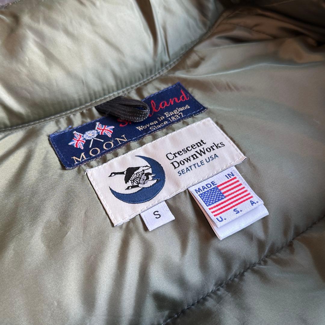 ジャケット・アウター Crescent Down Works Tweed Down Vest