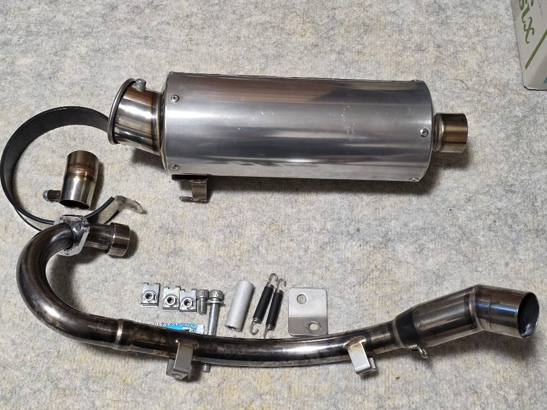 OUTEX ステンレススチールマフラー　モンキー125