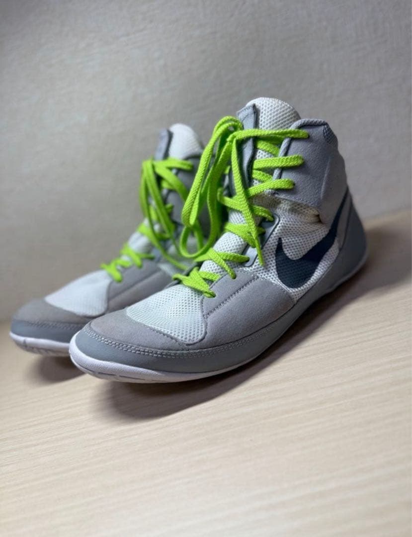 ナイキ　NIKE ボクシングシューズ レスリングシューズ　箱、紐付き　27cm