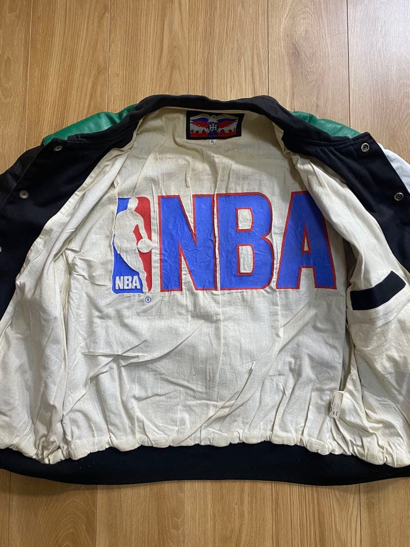 90’s JEFF HAMILTON ボストンセルティックス スタジャン