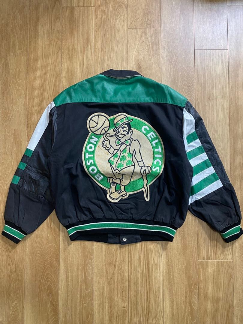 90’s JEFF HAMILTON ボストンセルティックス スタジャン