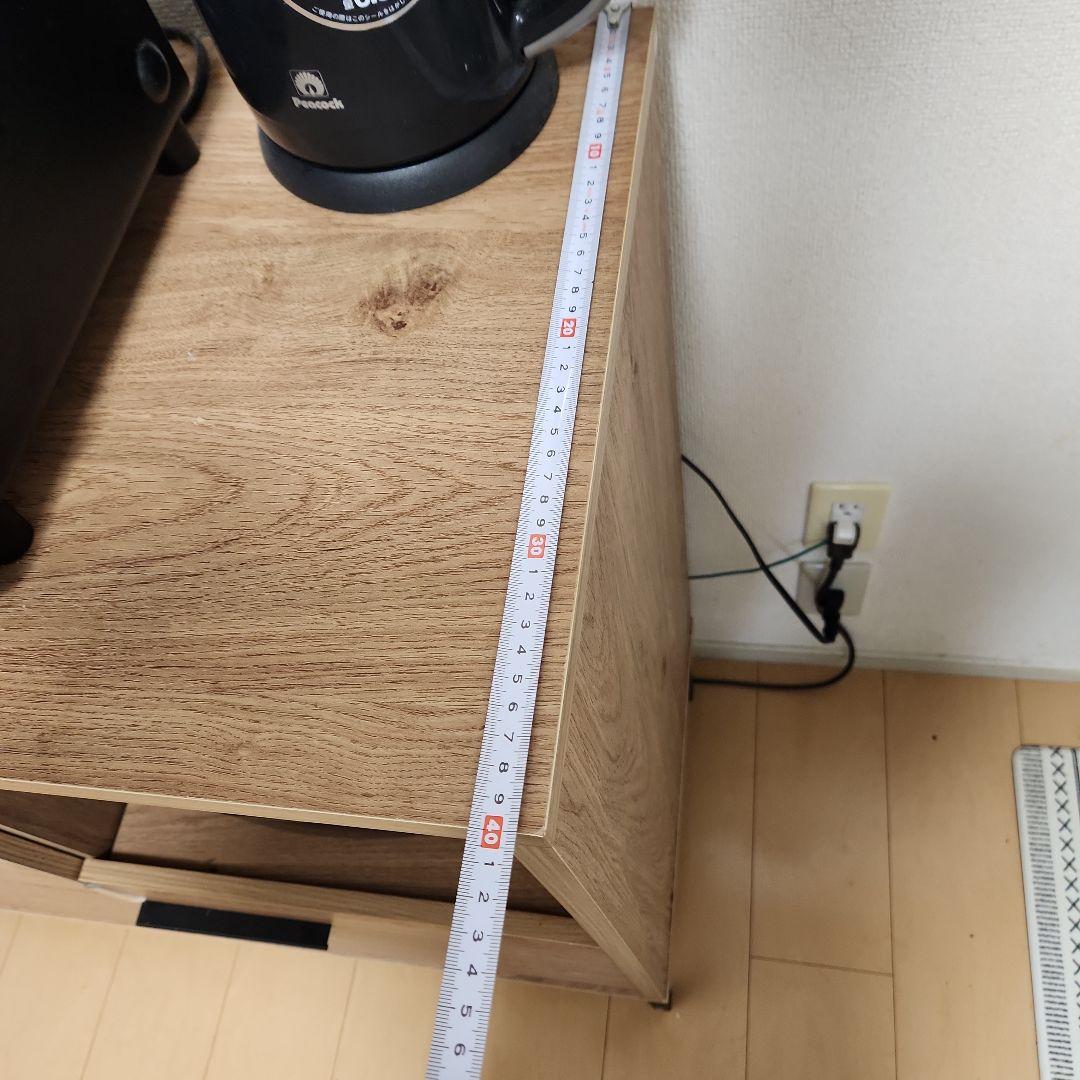 値下げしました！バロッカ　キッチンカウンター ナチュラルウッド