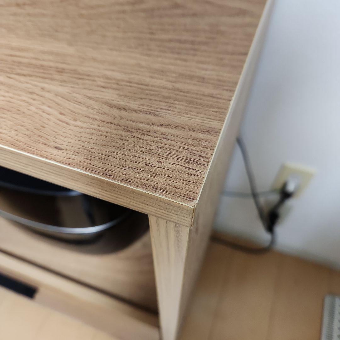 値下げしました！バロッカ　キッチンカウンター ナチュラルウッド