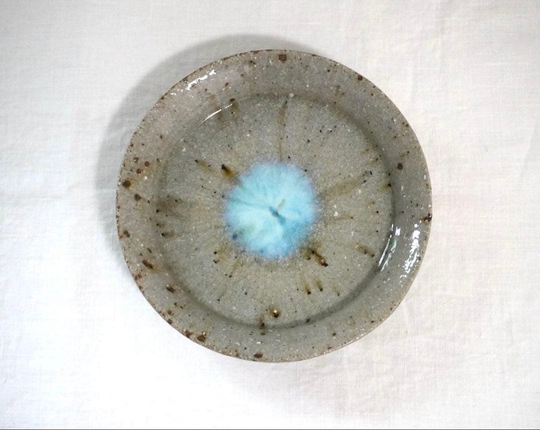 宮城陶器_ 宮城正幸 青磁釉 皿