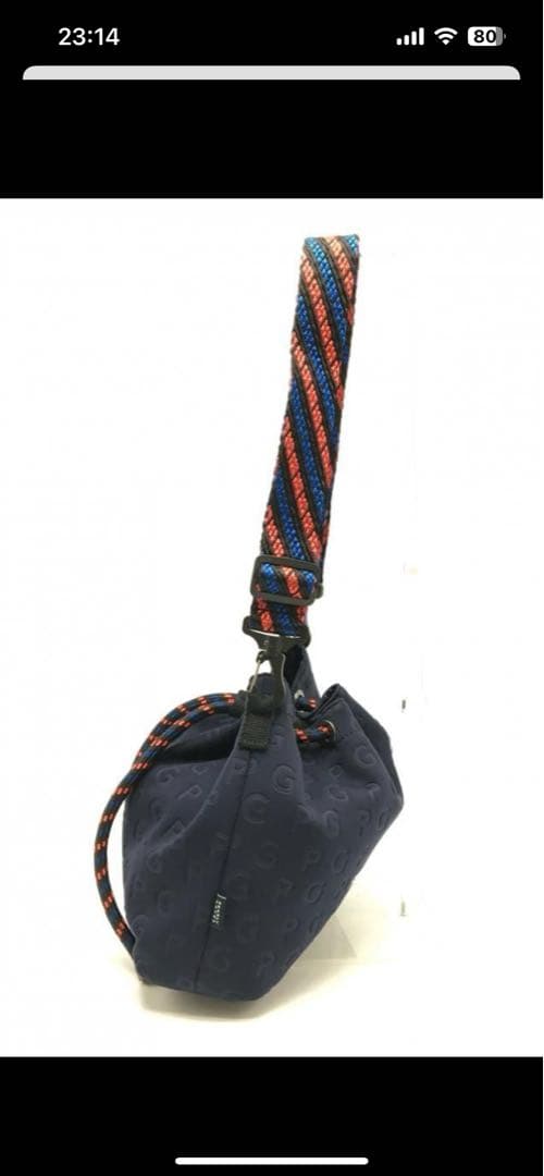 パーリーゲイツ カートバック 紺色