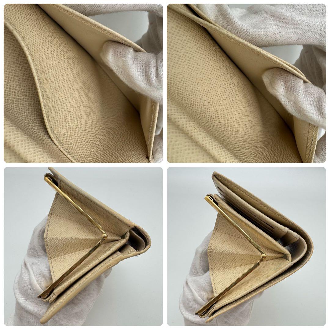 【新型】ルイヴィトン　ダミエ　アズール　ヴィエノワ　カード８枚　コンパクト　財布