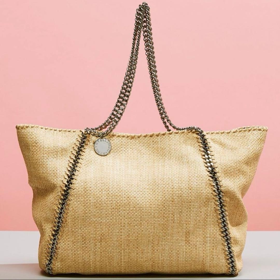 STELLA McCARTNEY ファラベラ ラフィアトート