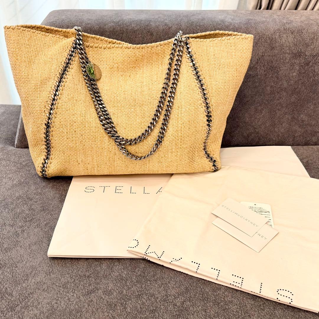 STELLA McCARTNEY ファラベラ ラフィアトート