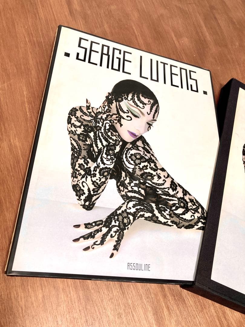 大判洋書 セルジュ・ルタンス SERGE LUTENS 写真集 函付き
