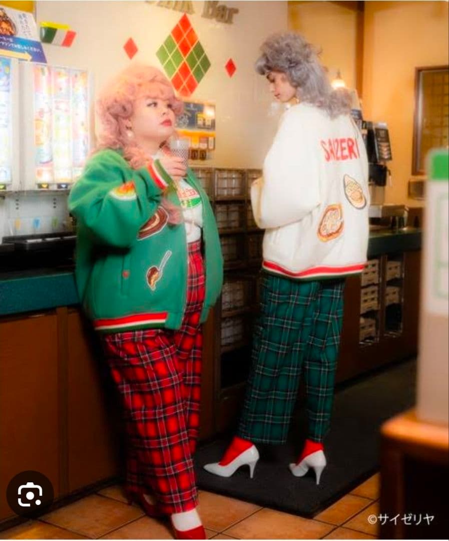 PUNYUS サイゼリヤワッペンブルゾン