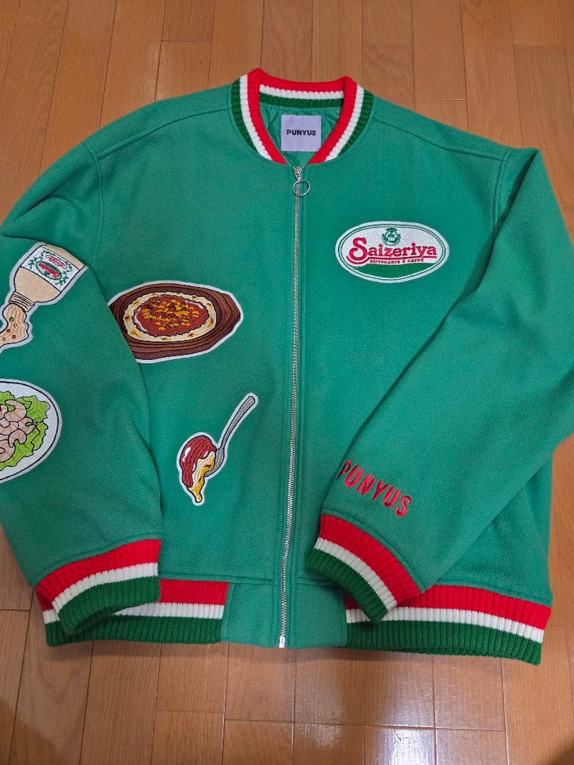 PUNYUS サイゼリヤワッペンブルゾン
