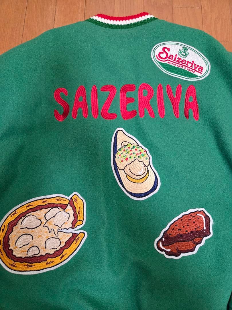 PUNYUS サイゼリヤワッペンブルゾン