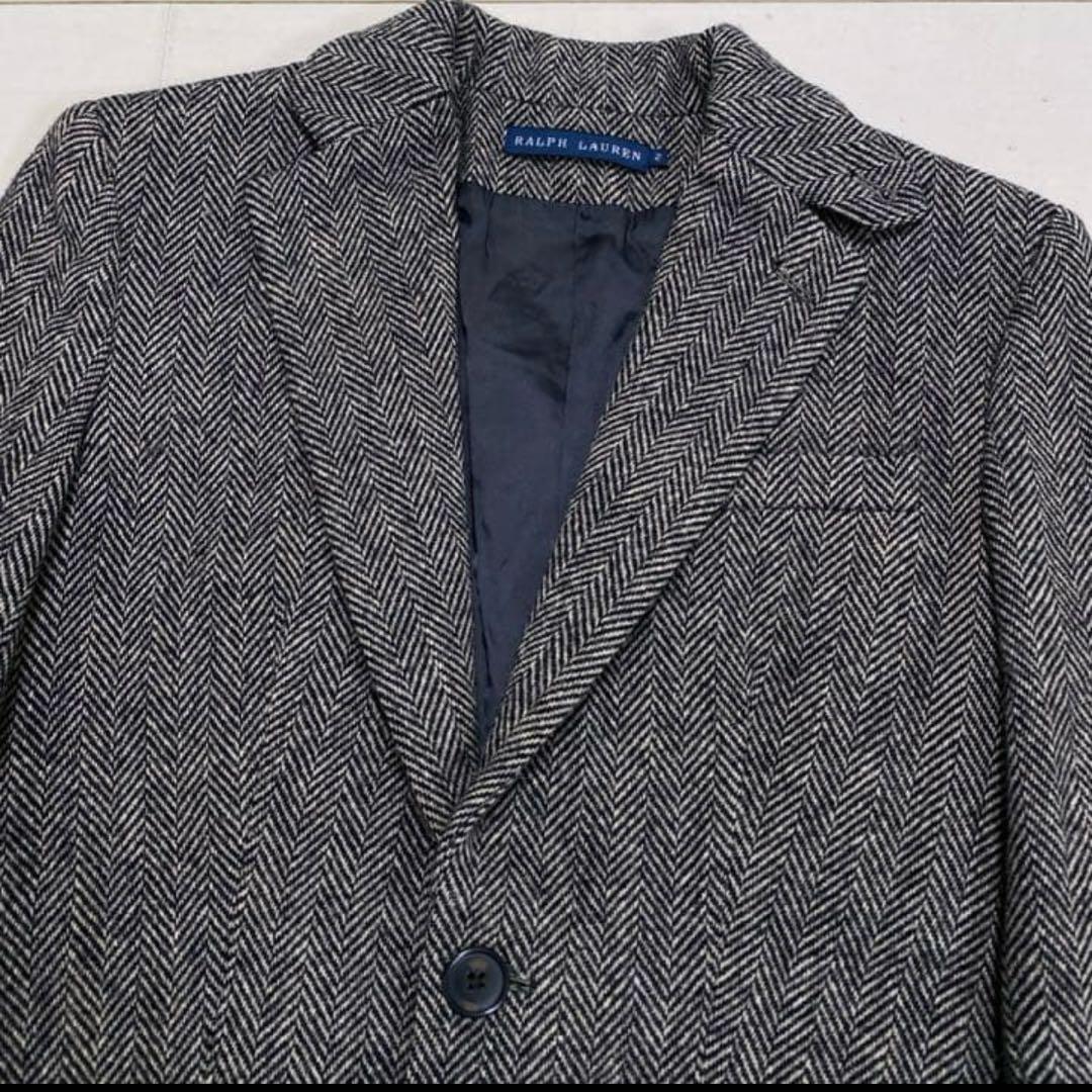 美品 RALPH LAUREN ラルフローレン ジャケット ブレザー ツイード