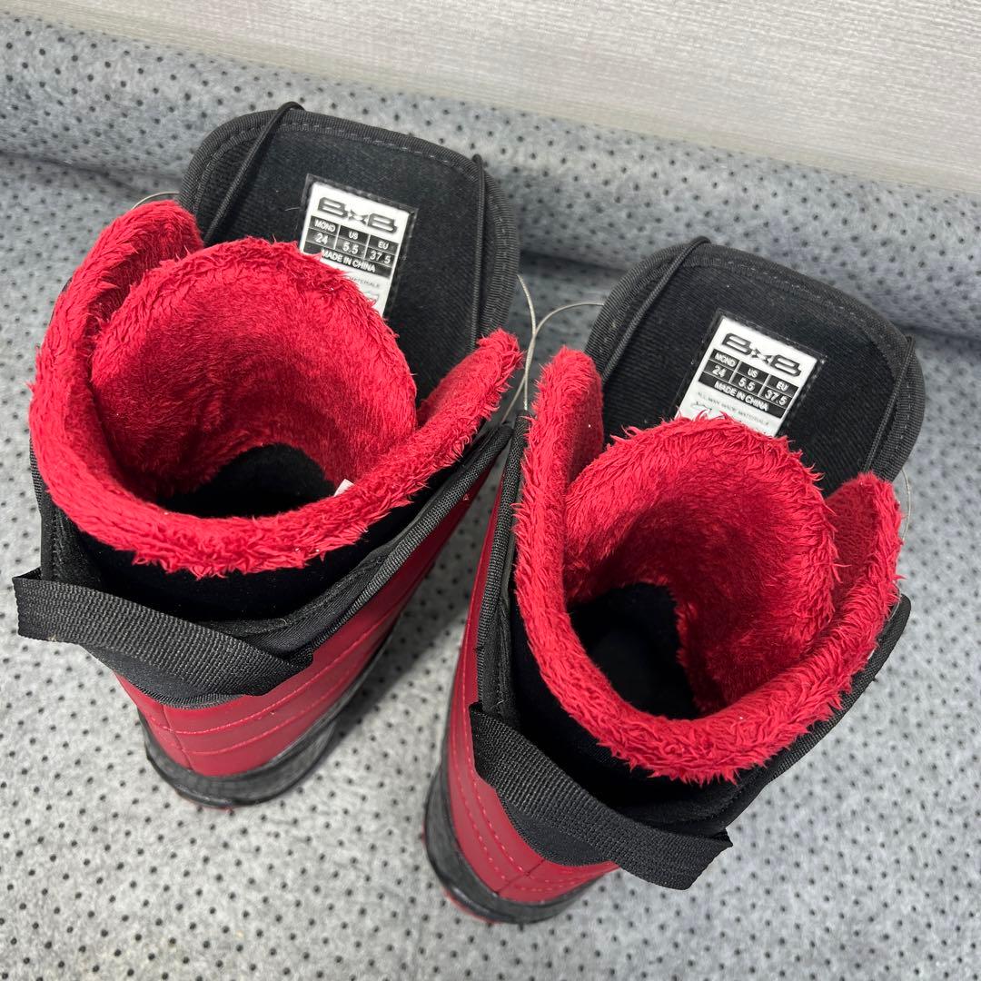 1回使用 美品 24cm BxB レディース ダイヤル スノーボードブーツ