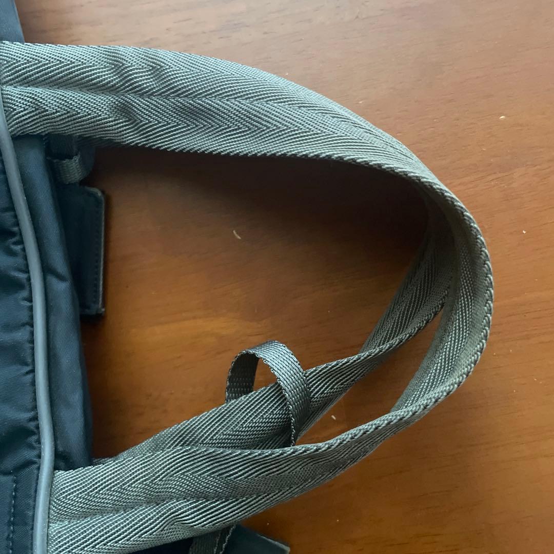 プラダスポーツ　ブラックナイロンバッグ