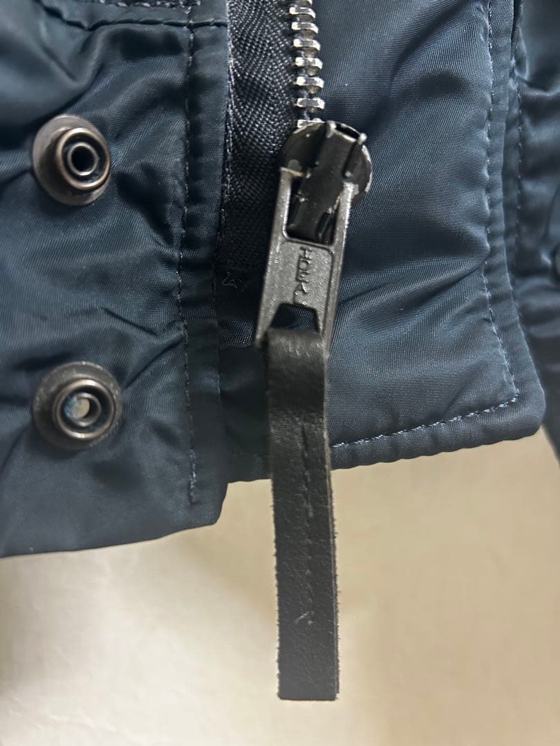 USA 90s ALPHA アルファ N-2B フライトジャケット L ネイビー