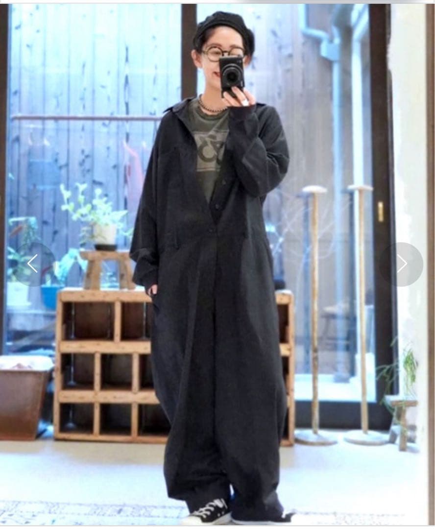 JOURNAL STANDARD LUXEピンスト オールインワンネイビー