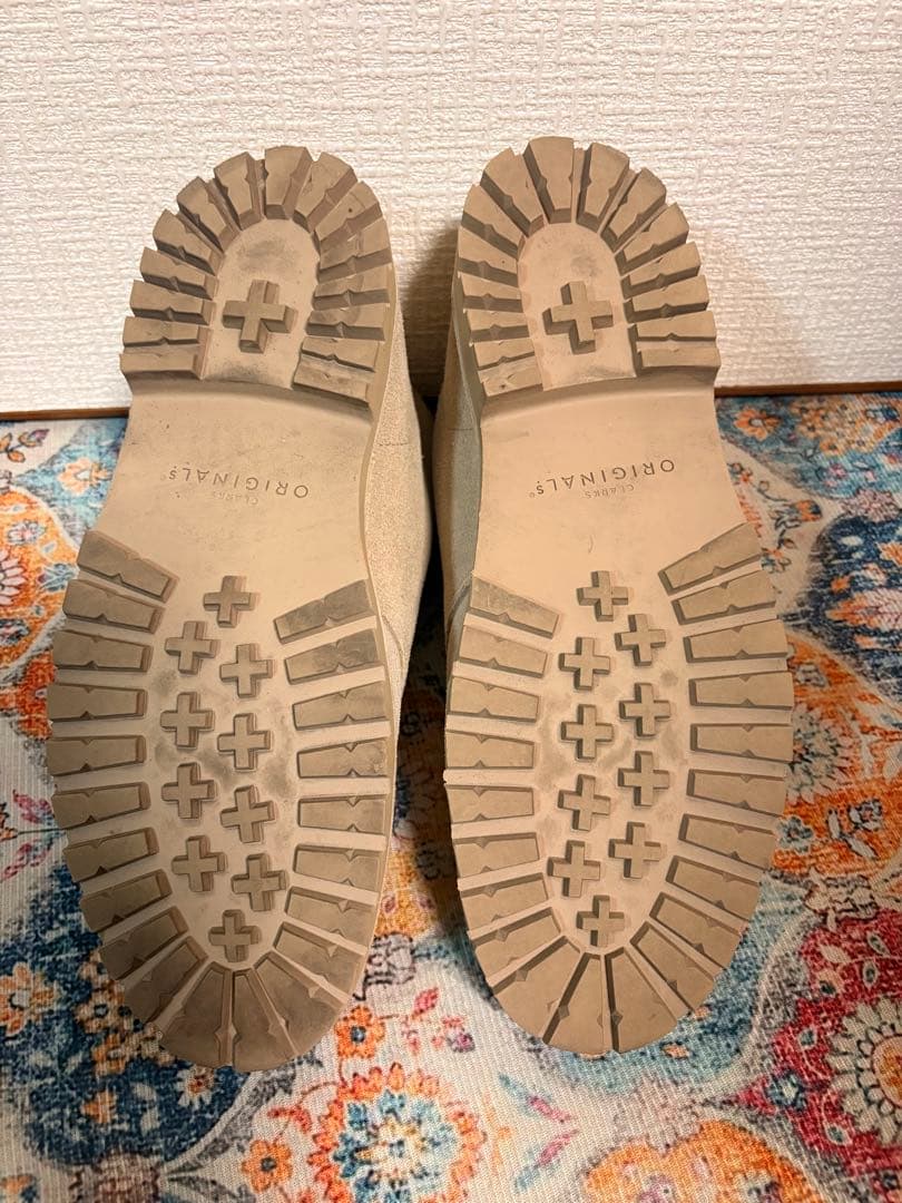 【美品】クラークス オリジナルズ デザートブーツ ラグソール UK9 28cm