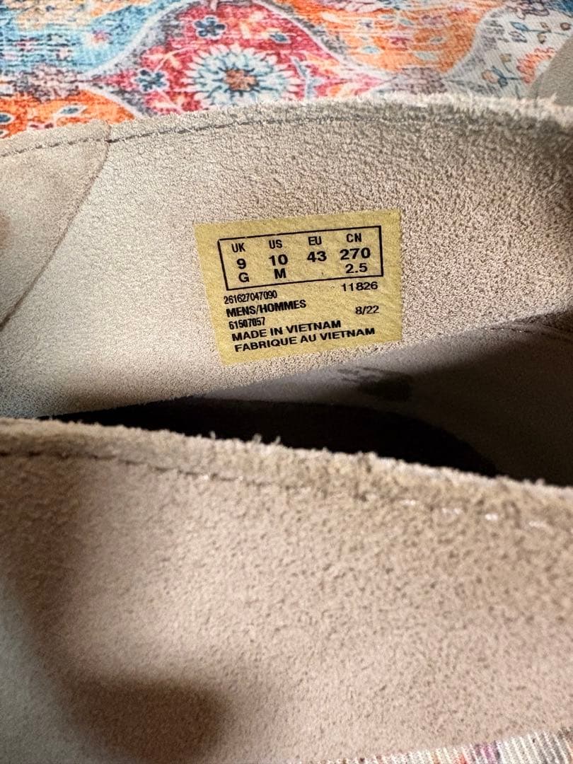 【美品】クラークス オリジナルズ デザートブーツ ラグソール UK9 28cm