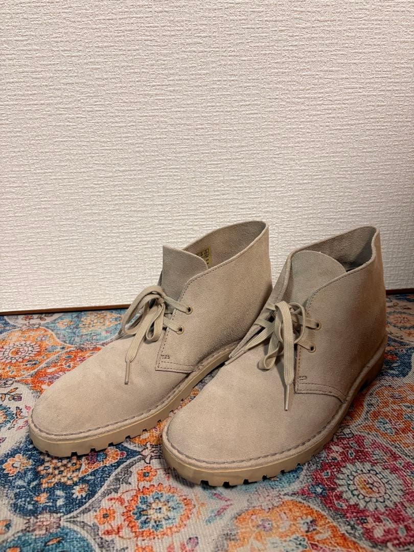 【美品】クラークス オリジナルズ デザートブーツ ラグソール UK9 28cm