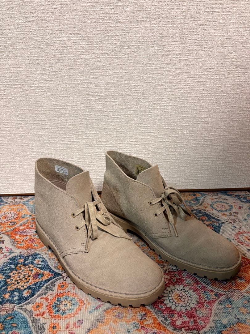 【美品】クラークス オリジナルズ デザートブーツ ラグソール UK9 28cm