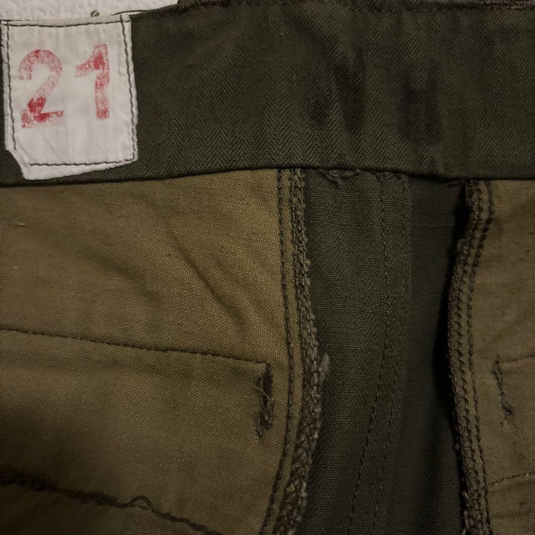 M*4様 M-47後期　French Army カーゴパンツ サイズ21
