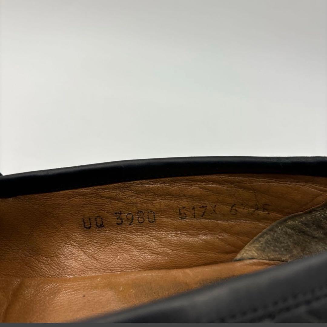 フェラガモ 6.5EE PARIGI イントレチャート ローファー ガンチーニ