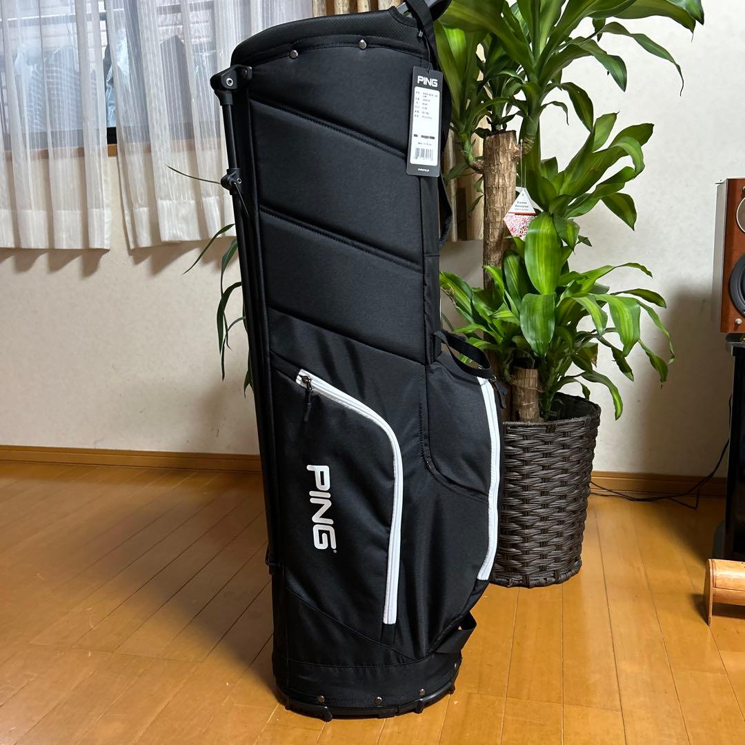 PING ブラック キャディバッグ