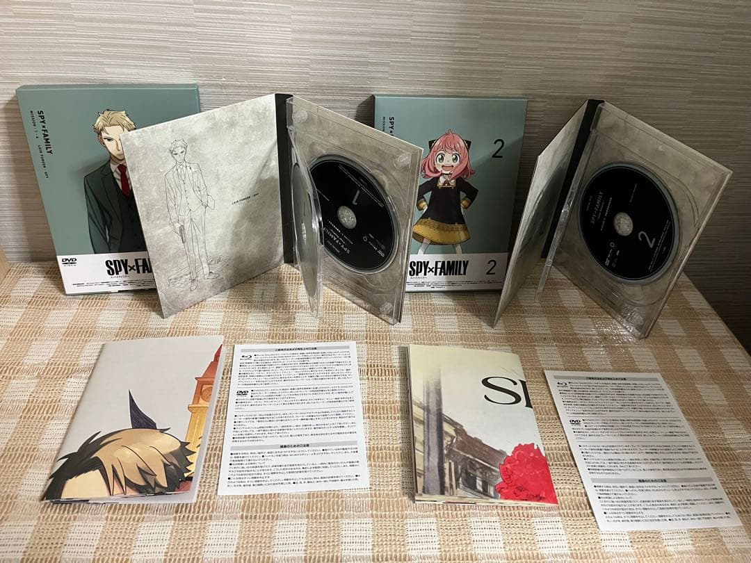 SPY×FAMILY スパイファミリー　初回全6巻セット DVD