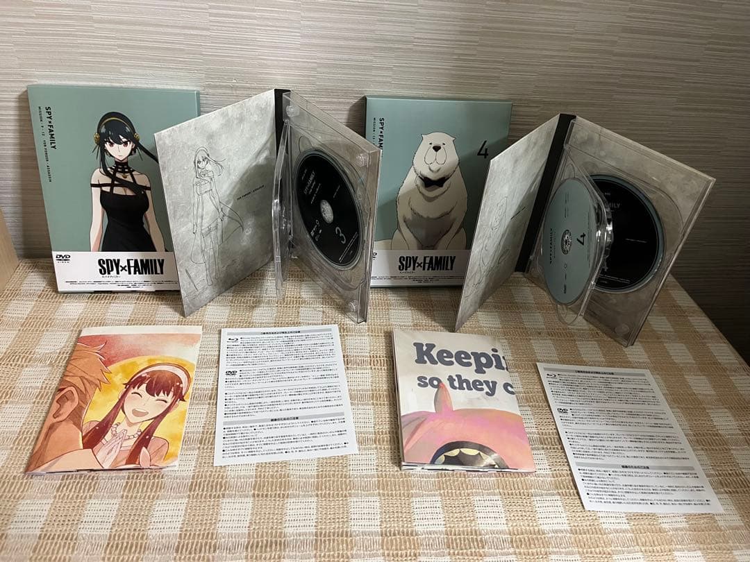 SPY×FAMILY スパイファミリー　初回全6巻セット DVD