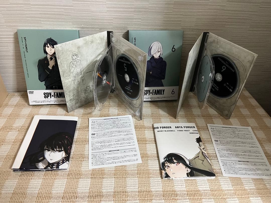 SPY×FAMILY スパイファミリー　初回全6巻セット DVD
